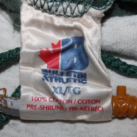 Vintage 90s Notre Dame Fighting Irish Hooded Shirt - Picture 3 of 5